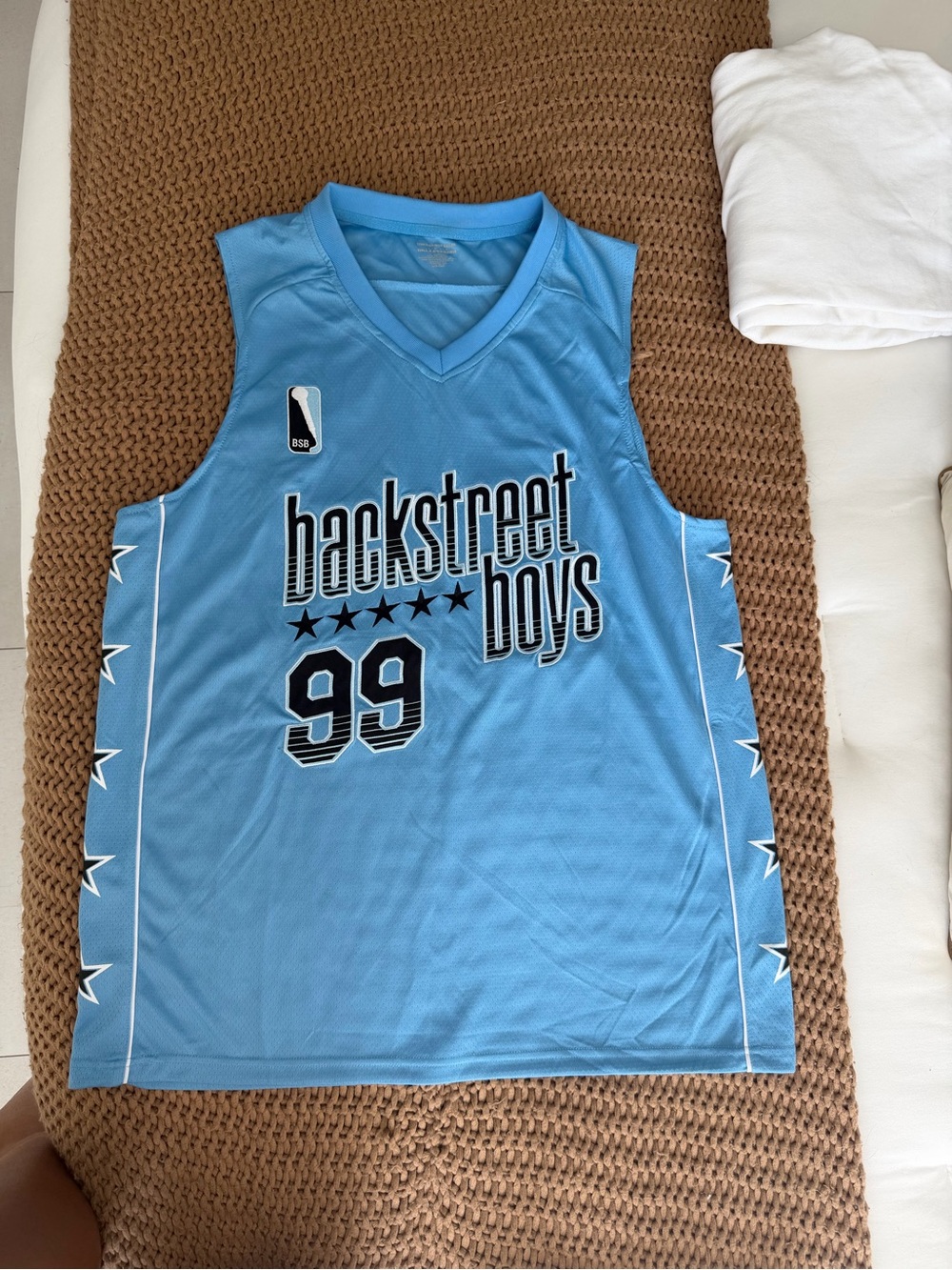Backstreet Boys BSB ’99 Basketball Jersey Into the Millennium Sphere Vegas